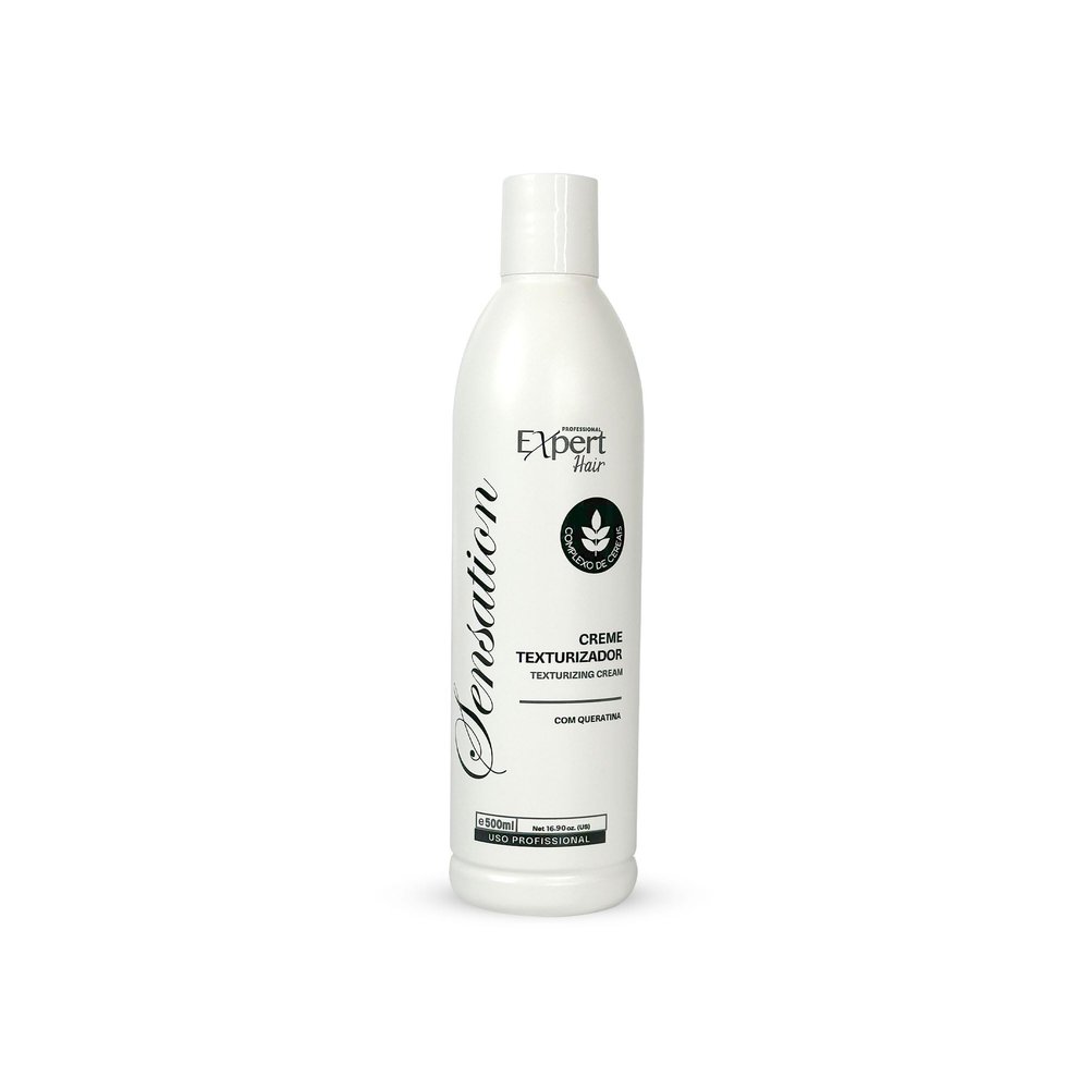 Expert Hair Sensation, Brazilian Keratin Hair Treatment - Anti Frizz for All Hair Types Long-Lasting Straightening - Keratina Para Alisar El Pelo, Brazilian Blowout Products (500ml/16.9fl.oz)