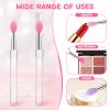 10 Pcs Silicone Lip Brush, Reusable Lip Mask Applicators, 4.3 Inch Lipstick Applicator Brushes with Caps, Beauty Tool Kits for Lipsticks,Lip Gloss,Lip Balm view 4