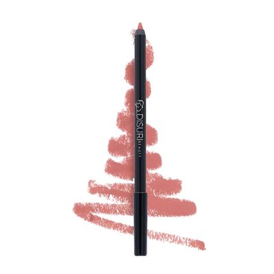 DISURI Beauty Sunset Passion Color Pop Lip Liner - Semi-Matte Finish, Vegan and Cruelty-Free - Creamy Lip Liner - Highly-Pigmented and Long Lasting for Shaping and Sculpting Lips