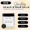 Bask & Lather Stimulating Scalp and Hair Balm for Hair Growth, Mango & Shea Butter, Nourishing Jojoba Oil, Peppermint & Rosemary Oil, Vitamin E, Scalp Care, Hair Care, Moisture, Shine & Strength, 6 oz view 3