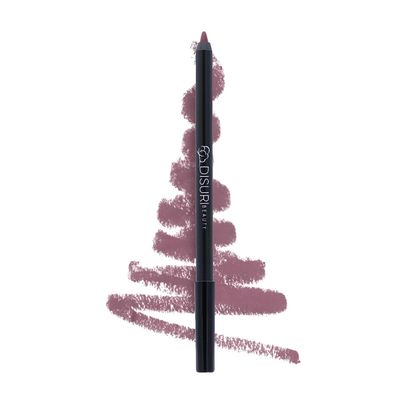 DISURI Beauty Nude Mood Color Pop Lip Liner - Semi-Matte Finish, Vegan and Cruelty-Free - Creamy Lip Liner - Highly-Pigmented and Long Lasting for Shaping and Sculpting Lips