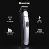 Brookstone - Hair & Beard Trimmer Kit, Precision Grooming for Hair, Beard, & Body with Adjustable Combs, Charging Base & Accessories (14-Piece) view 2