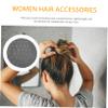 4pcs Pan Hair Hair Net Girl Hair Accessories Crochet Needles for Hair Hair Accessories for Bun Net Snoods for Women Hair Cabin Hair Net Hair Accessories for Women view 3