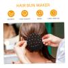 4pcs Pan Hair Hair Net Girl Hair Accessories Crochet Needles for Hair Hair Accessories for Bun Net Snoods for Women Hair Cabin Hair Net Hair Accessories for Women view 4