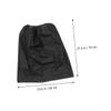 12pcs Salon Bath Wrap Bath Mat mats Hanging Wet Bag robe for Women Bubble room Non Slip Salon robe room Rug Wet Dry Bag Black Non-woven Fabric view 4