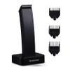 Brookstone - Cordless Hair Trimmer with Charging Base, Precision Grooming for Hair, Beard & Body with Adjustable Guide Combs view 1