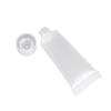 10ml Refillable Travel Bottles Leakproof Plastic Shampoo Tubes for Body Lotion Shower Gel and Makeup Squeezable Sample Packing Jars with Screw Cap for Travel view 1