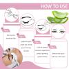V-Shape Under Eye Pads, Eyelash Extension Natural Hydrogel Patch Lash Gel Pad for Extensions supplies, Professionals Beauty Makeup Mask Kit (Silver) view 4