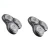 LANLANXIN 2Pcs Replacement Shaver Head, Compatible with Xiaomi Mijia S500/S500C/S300 Electric Shaver, Black, Unisex Adult, Rechargeable, Foil Head view 1