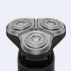 LANLANXIN 2Pcs Replacement Shaver Head, Compatible with Xiaomi Mijia S500/S500C/S300 Electric Shaver, Black, Unisex Adult, Rechargeable, Foil Head view 2
