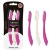 3pcs Tufang Eyebrow & Facial Razor For Women, Women Disposable shaving Razor, Peach fuzz remover and Dermaplaning razor for women. view 1