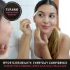 3pcs Tufang Eyebrow & Facial Razor For Women, Women Disposable shaving Razor, Peach fuzz remover and Dermaplaning razor for women. view 2