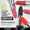 Anglicolor Glitter Metallic Pink Lipstick,High Impact Lipcolor,Lightweight Hydrating Formula Smooth and Non-Sticky,Rose Lipstick For Women,Full-Coverage Lip Makeup (04 BLUSH WINES, 4g) view 3