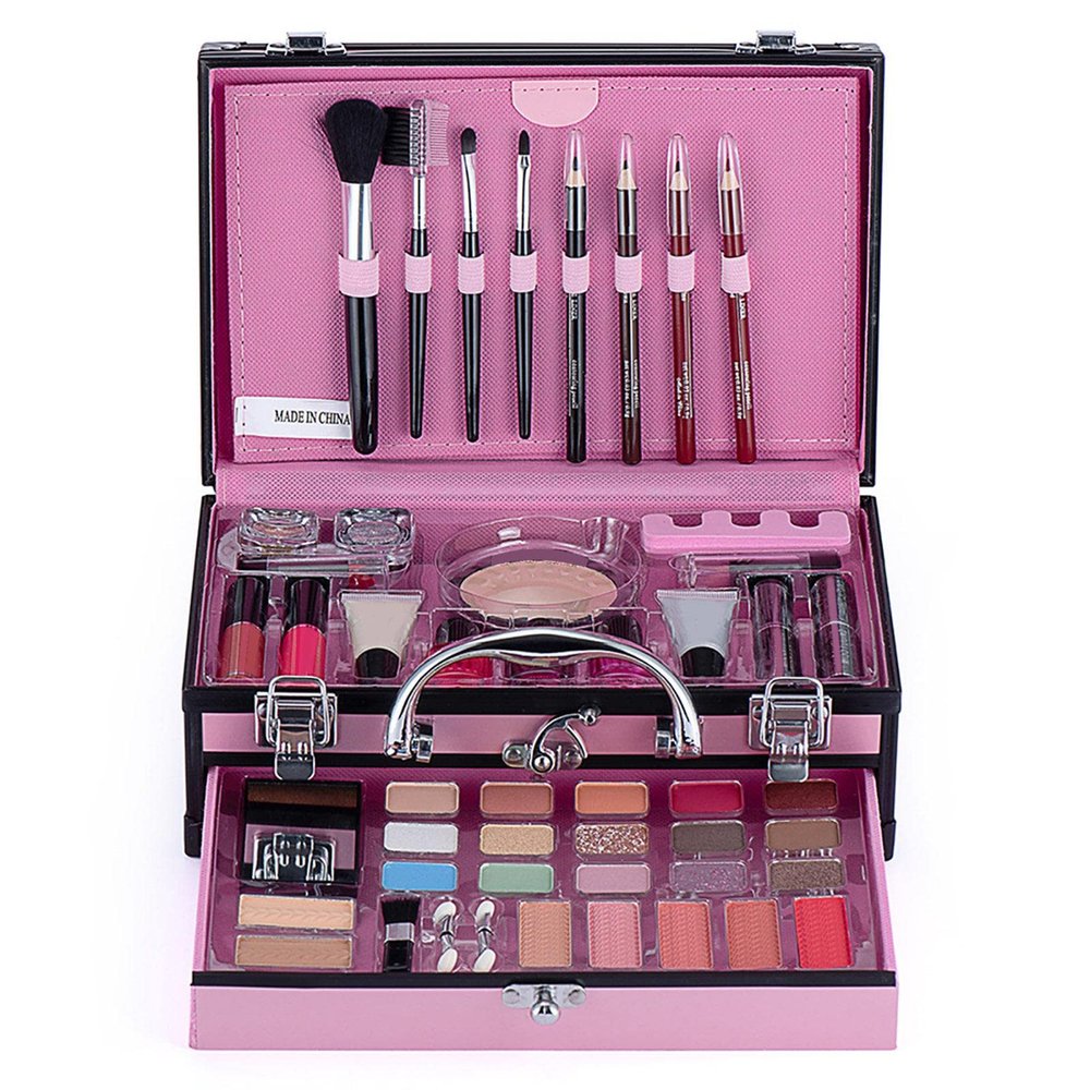 SOUQDWL All-in-one Make-up Gift Set, Professional Eye Shadow Palette, Colour Make-up Palette Gift Set, Holiday, Birthday, Beauty Cosmetics, Essential Starter Bundle with Eyeshadow