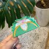 Elegant Bamboo Flower Claw Clips,Bamboo Flower Shape Hair Clips,Acetate Hair Clips for Girls,Small Jaw Clips for Women (Bamboo Flower) view 4
