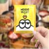 1000 Pack Custom Logo Image Text On-The-Go Disposable Transparent Glover Bag, Travel Pocket Glover, 1 Package 1 Pairs, Independent Packaging view 2
