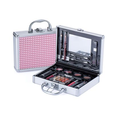 SOUQDWL All in One Makeup Gift Set, 16 Piece Makeup Set for Women, Complete Set, Durable Makeup Set with Cosmetic Box for Women, Girls, Makeup Gift Set, Holiday, Birthday Beauty