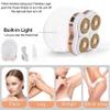 Electric Razor with 4 Floating Heads and LED Light for Women, Wet and Dry view 4