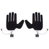 Five Finger Gloves Heating Pad Electric Heating Gloves Pads 5 Finger Glove Heating Sheet with 3 Adjuatable Gears Ultra Soft Cotton Polyester Plenty of Warmth for Running Hiking view 1