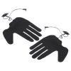 Five Finger Gloves Heating Pad Electric Heating Gloves Pads 5 Finger Glove Heating Sheet with 3 Adjuatable Gears Ultra Soft Cotton Polyester Plenty of Warmth for Running Hiking view 4