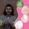 150 PCS Luminous Easter Tattoos, 25 Styles Glow Easter Stickers for Easter Basket Stuffers, Waterproof Easter Temporary Tattoos with Bunny Egg Chick for Easter Basket Filler Party Favors view 3