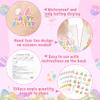 150 PCS Easter Tattoos, 6 Sheets Spring Basket Stuffers Fake Tattoos with Bunny Egg, Cute Individually Stickers for Easter Basket Filler Party Favors Accessories view 3