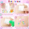 150 PCS Easter Tattoos, 6 Sheets Spring Basket Stuffers Fake Tattoos with Bunny Egg, Cute Individually Stickers for Easter Basket Filler Party Favors Accessories view 4