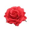 20 Pcs Rose Hair Clip Flower Hairpin, Red Fabric Rose Flowers Hair Clips Pin Up Headpieces Hair Accessories for Women Girls Wedding Party Decor view 1
