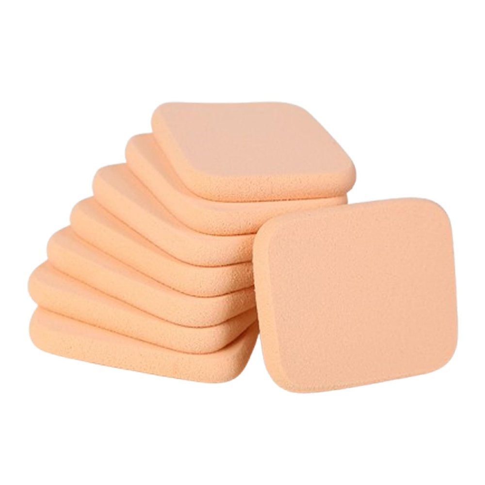15 PCS Rectangle Beauty Sponge Square Powder Puff for Compact Concealer Cream Makeup Applicator Pads Cosmetic Makeup Sponges