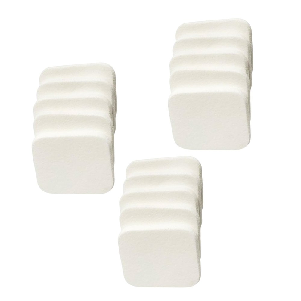 15 PCS Makeup Sponges Square Cosmetic Applicator Pads Foam Powder Puff for Compact Rectangle Sponge Powder Foundation Blender