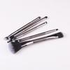 Makeup Brush Set, 5Pcs Double-ended Foundation Powder Eyeshadow Lip Brush Set for Liquid, Powder for Buffing Blending Make Up Brush Kit for Ladies (Black) view 3