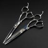 Hairdressing Scissors,Hairdressing Scissors Professional 6 inch Cut Hair Salon Scissors case Cutting Barber Curved Thinning Shears Hairdressing Scissors view 1