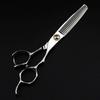 Hairdressing Scissors,Hairdressing Scissors Professional 6 inch Cut Hair Salon Scissors case Cutting Barber Curved Thinning Shears Hairdressing Scissors view 4