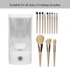 BTSEURY Electric Makeup Brush Cleaner Machine, USB Cosmetic Brush Cleaner, 2 Modes Transparent Deep Cleaning Large Capacity Electric Makeup Brush Cleaner for All Size Makeup view 2