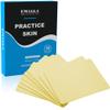 Silicone 3MM Tattoo Fake Skin 10Pcs 7.4X5.6" 3MM Tattoo Practice Skin Thick Soft Silicone Fake Skin for Beginer and Artists view 1