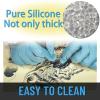 Silicone 3MM Tattoo Fake Skin 10Pcs 7.4X5.6" 3MM Tattoo Practice Skin Thick Soft Silicone Fake Skin for Beginer and Artists view 3