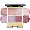 4 Colors Eyeshadow Makeup Palette,Nude Pink Purple Natural Neutral Nude Eye Shadow Palette with Mirror,Long Lasting Naturing-Looking,Waterproof,Travel Size view 1