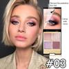 4 Colors Eyeshadow Makeup Palette,Nude Pink Purple Natural Neutral Nude Eye Shadow Palette with Mirror,Long Lasting Naturing-Looking,Waterproof,Travel Size view 2