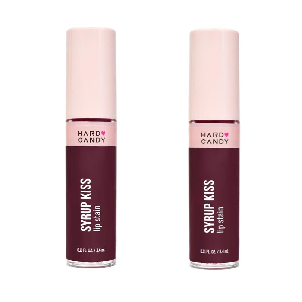 Hard Candy Pack of 2 Syrup Kiss Lip Stain, Plum Tart 1770