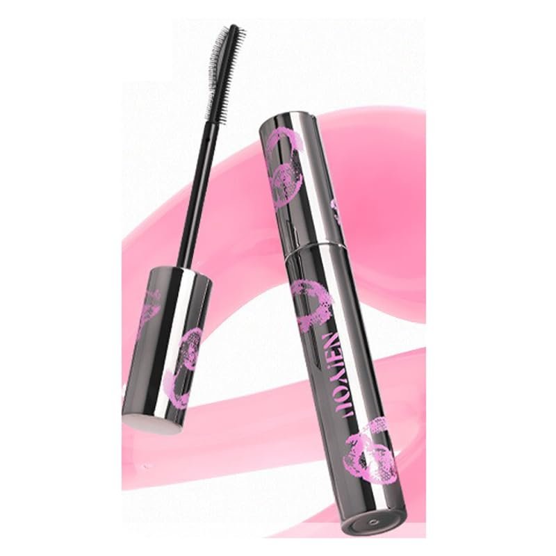1 PC Neiyou Curling Volumizing Lengthening Mascara with Special Brush Head, Waterproof Black Holding All Day Long Mascara, 4.5g (S02 Brown, 4.5g)