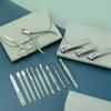 DUYHBAWRS Stainless Steel Nail Clippers, Pedicure Set, Nail Art Tool Set, Complete Set of Nail Clippers view 3