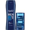 Suave Mens 2-in-1 Shampoo and Conditioner, Ocean Charge + Antiperspirant Deodorant for Men, Ocean Charge, 48H Sweat & Odor Protection (2 Piece Set) view 1