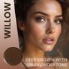 Poise Makeup HD Crme Multitasking Compact REFILL | Ultra Smooth Cream Formula Used as Eyeshadow Base, Smudge Finish Eye Color, Brow Definer, Highlight, Contour, and Lip Color, WILLOW view 2
