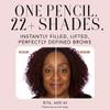 Nakery Instant Brow Filler Universal Eyebrow Pencil (Duo) - Fills & Defines view 4