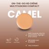 Poise Makeup HD Crme Multitasking Compact REFILL | Ultra Smooth Cream Formula Used as Eyeshadow Base, Smudge Finish Eye Color, Brow Definer, Highlight, Contour, and Lip Color, CAMEL view 3
