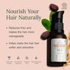 Juicy Chemistry Frizz Perfect Hair Serum, 30 ml | Organic Leave-in Hair Serum for Dry, Frizzy Curly & Wavy Hair | Ecocert Certified Organic for Men & Women | Cruelty-free & 100% Vegan view 2