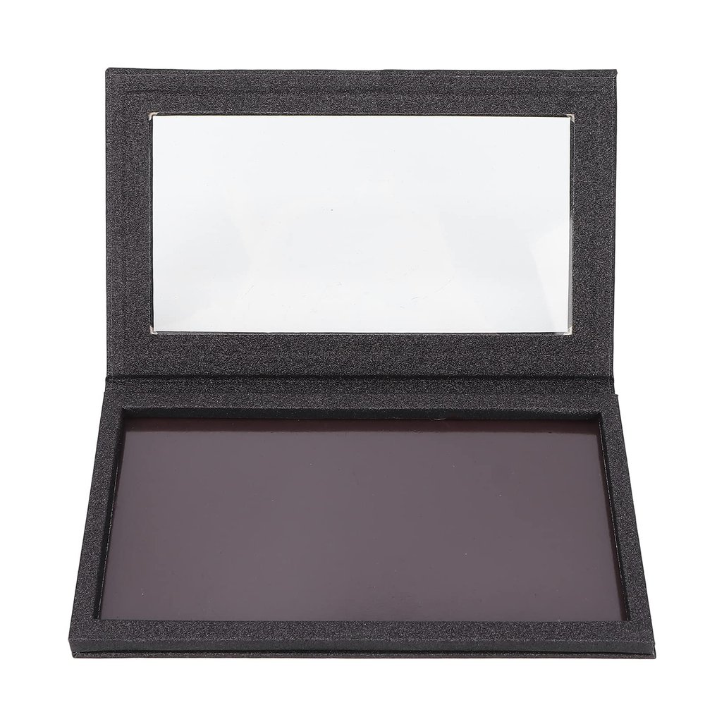 Haofy Empty Magnetic Eyeshadow Palette, Large Capacity, Homemade Makeup Storage, Ideal Beauty Lovers, PU Material