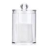 Acrylic Makeup Cotton Swab Holder, Transparent Organizer Box for Cosmetics and Earrings, Storage Solution for Desk Tidy, Acrylic Cotton Pad Box, 7.5X7.5X11Cm view 4