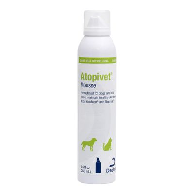 Atopivet Skin Care Mousse for Dogs and Cats, 8.45 oz