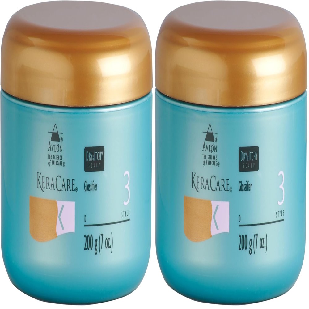 Avlon Keracare Dry and Itchy Glossifier, 7 Ounce (Pack of 2)